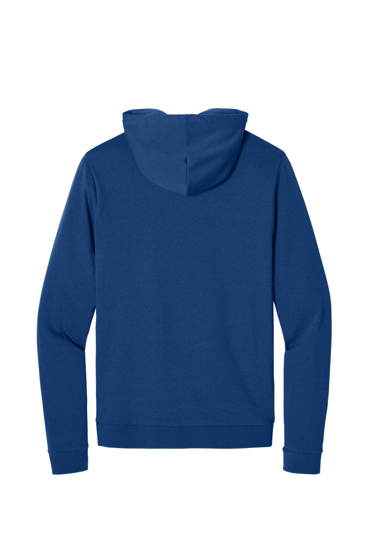 Rear View of DeepRoyal District Perfect Tri Fleece Pullover Hoodie DT1300