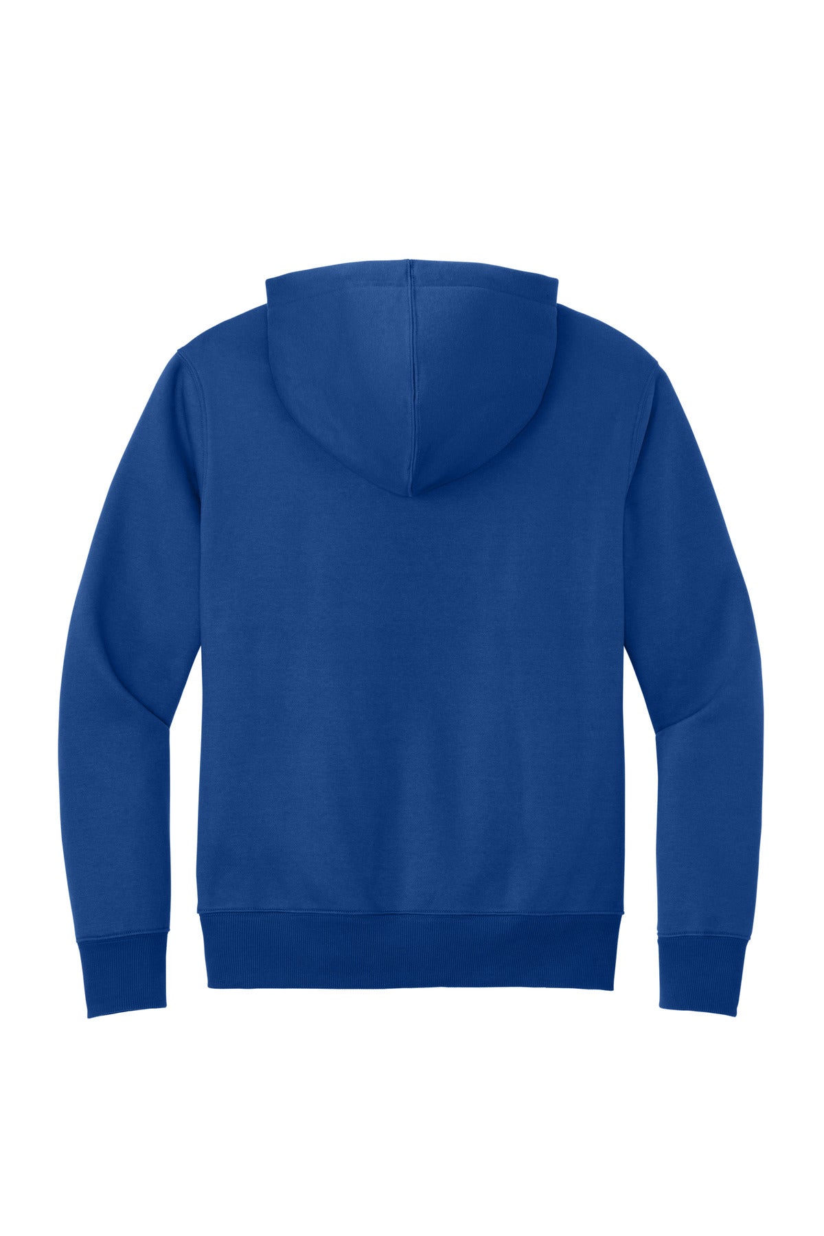 Rear View of DeepRoyal District Perfect Weight Fleece Hoodie DT1101