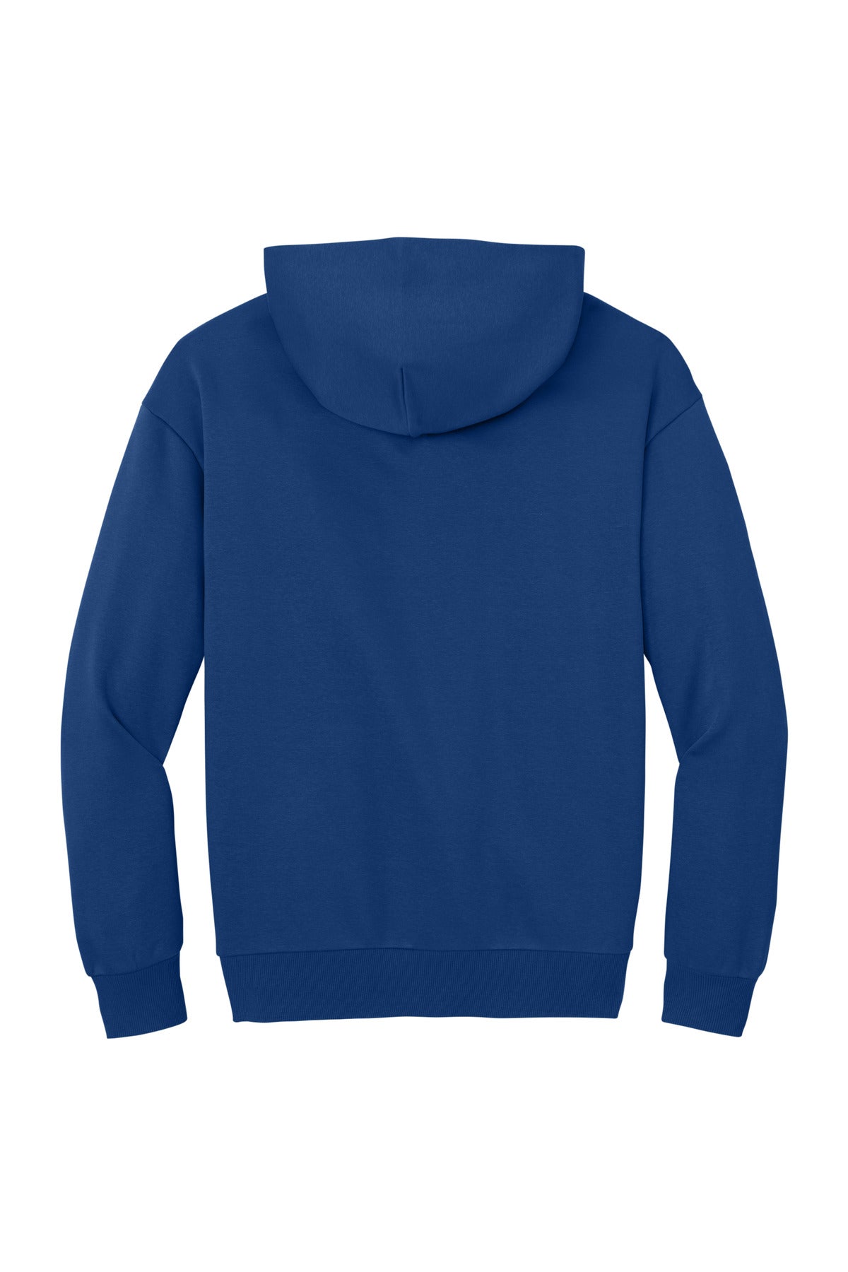 Rear View of DeepRoyal District V.I.T. Heavyweight Fleece Hoodie DT6150