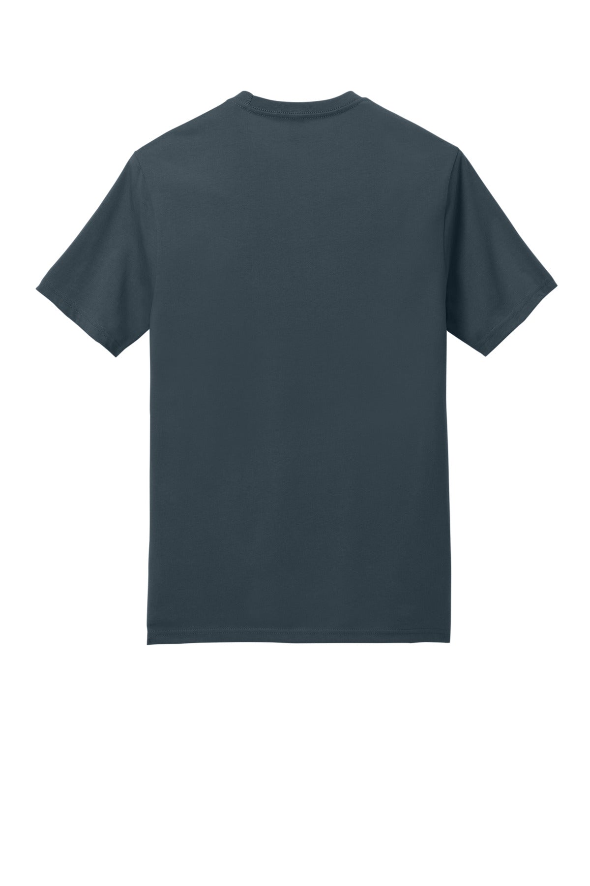 Rear View of DeepStlBlu District Perfect Weight Icon Tee DT106