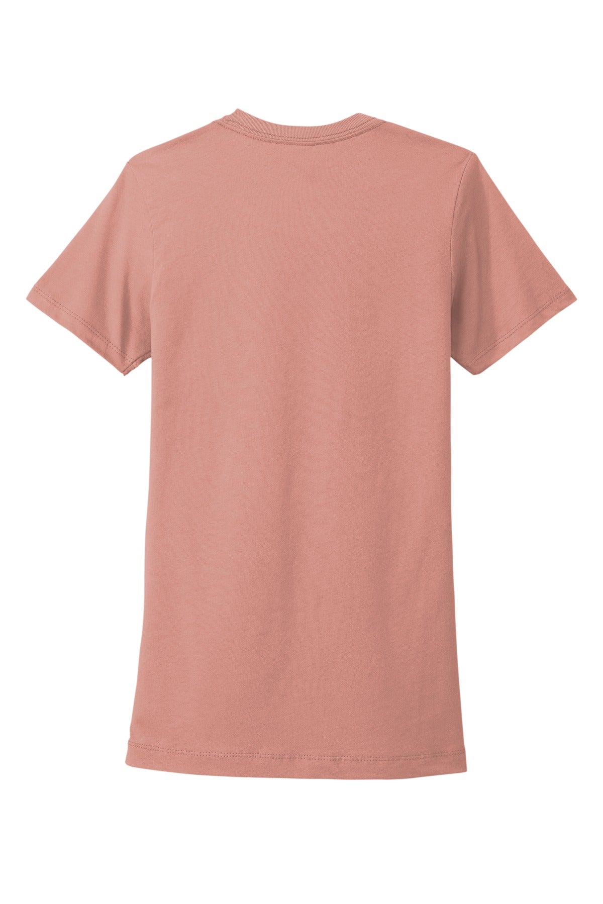 Rear View of DesertPink Next Level Apparel Women's Cotton Tee. NL3900
