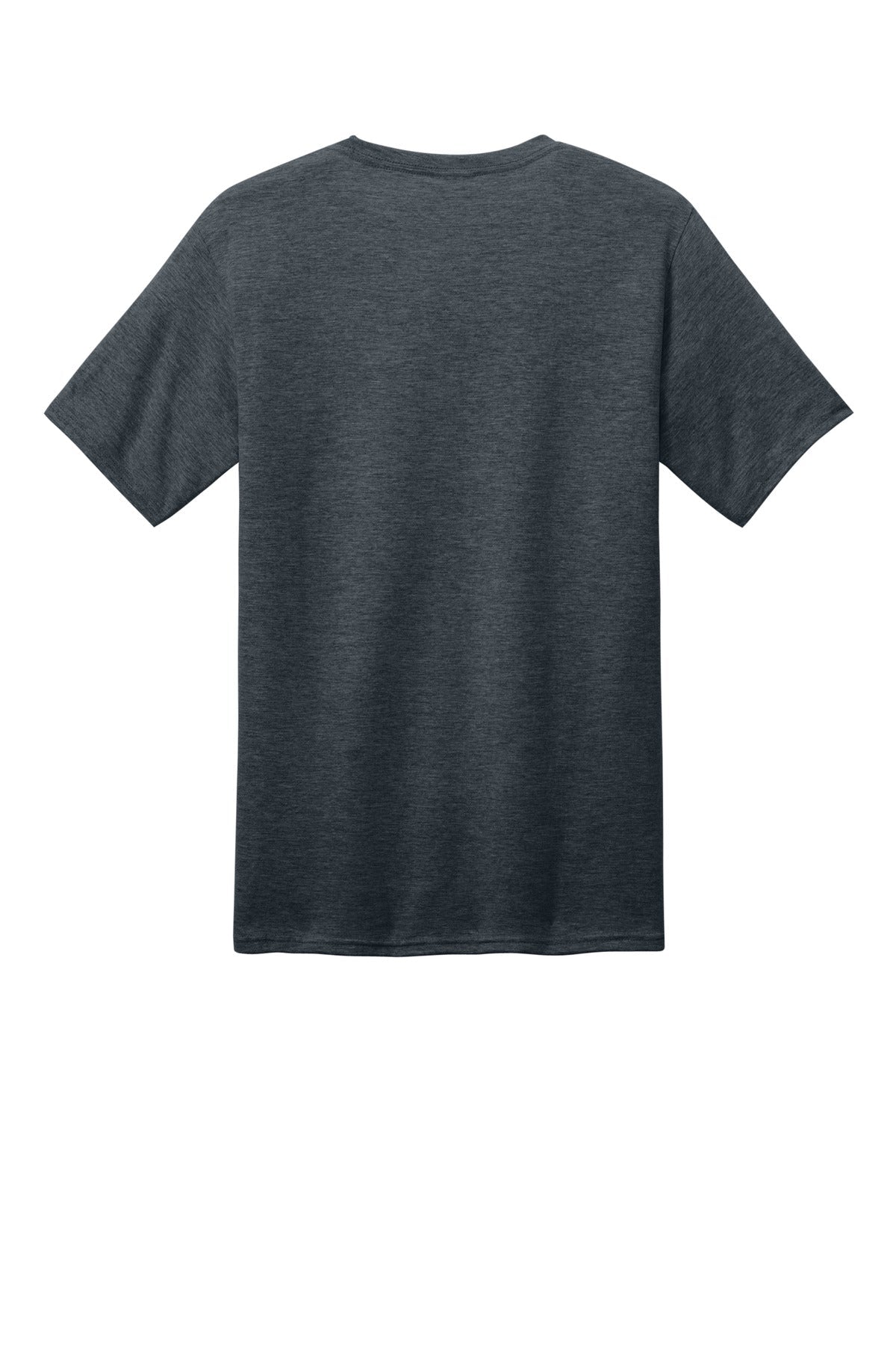 Rear View of DkHtGry Port & Co CVC Tee PC340