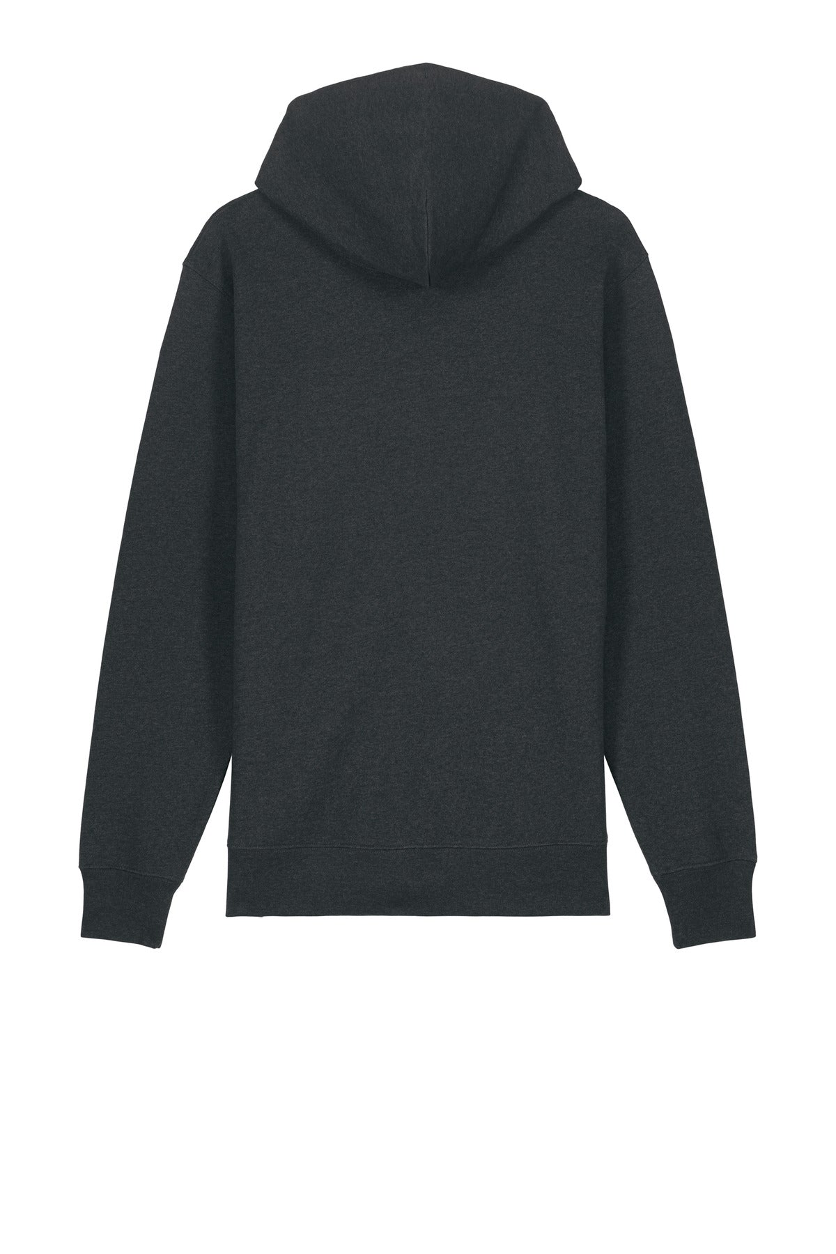 Rear View of DkHtGry Stanley/Stella Unisex Cultivator 2.0 Full-Zip Hooded Sweatshirt SXU005
