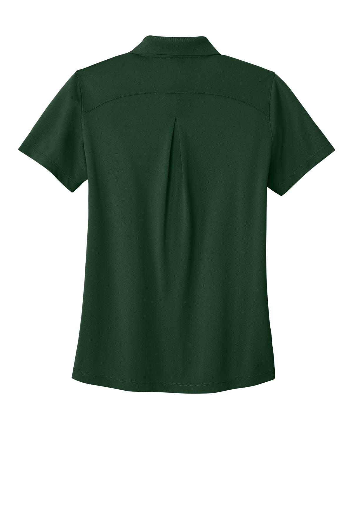 Rear View of DpForGrn Port Authority Women's Wearever Performance Pique Polo LK240