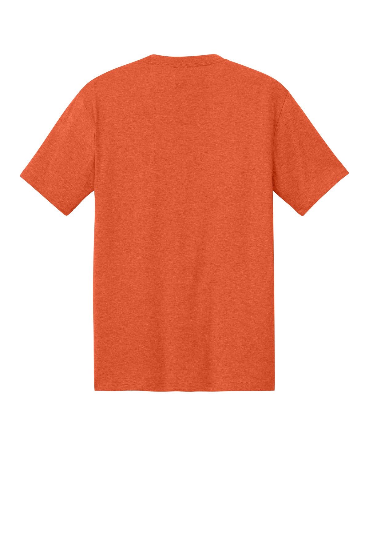 Rear View of DpOrHthr District Perfect Tri Tee. DM130
