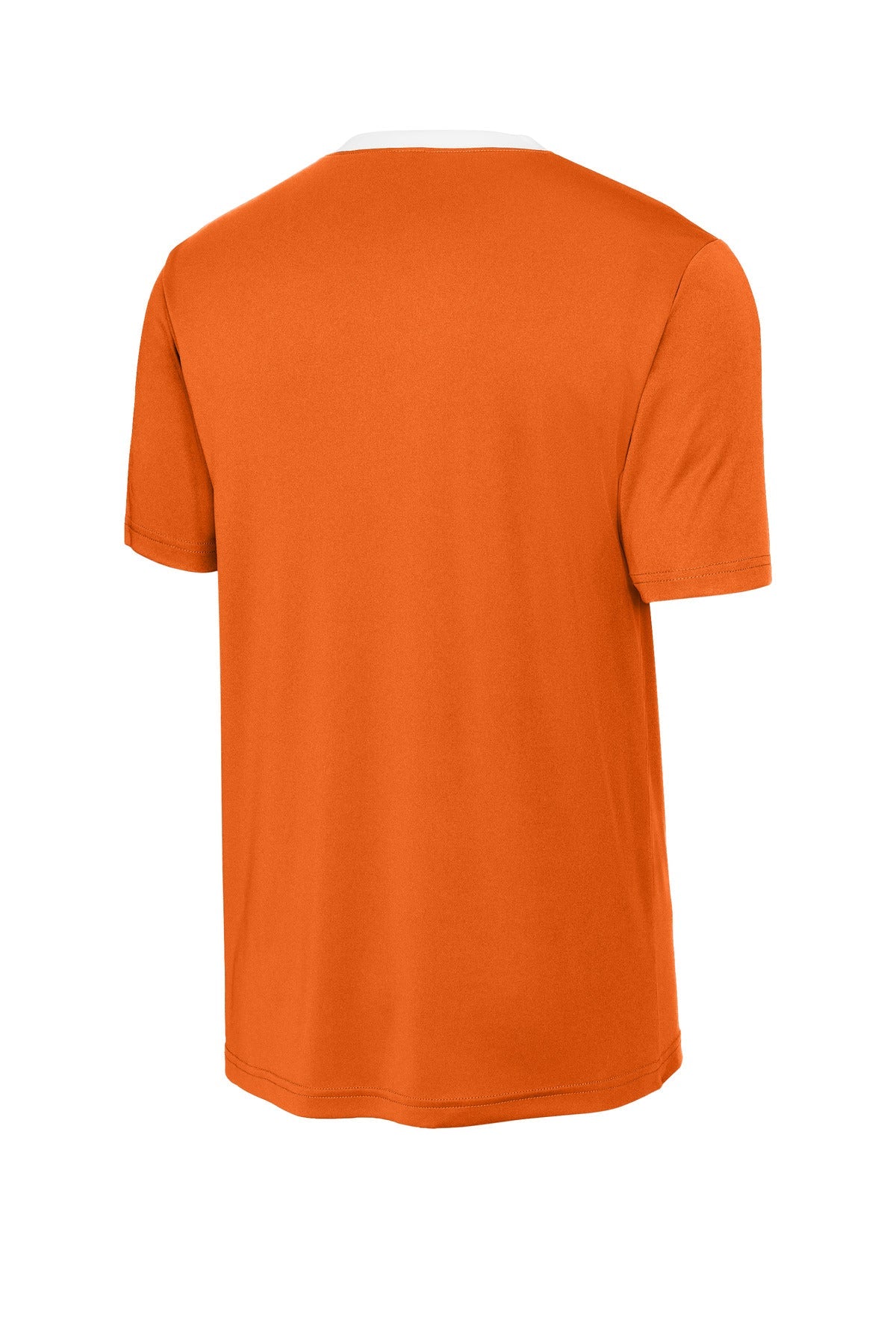 Rear View of DpOr/White Sport-Tek Competitor United Crew ST100