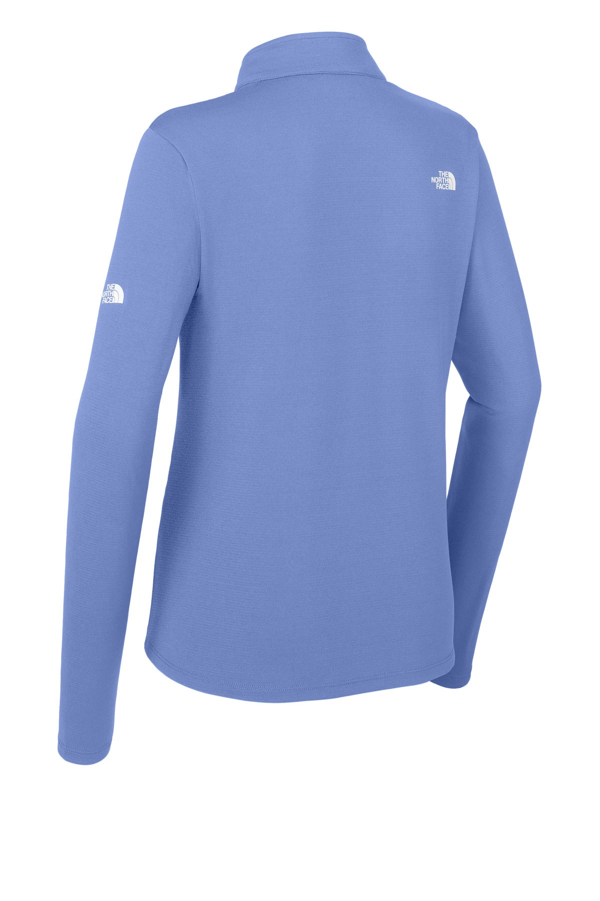 Rear View of DpPeriwnkl The North Face Women's Ambition 1/4-Zip NF0A8ENQ
