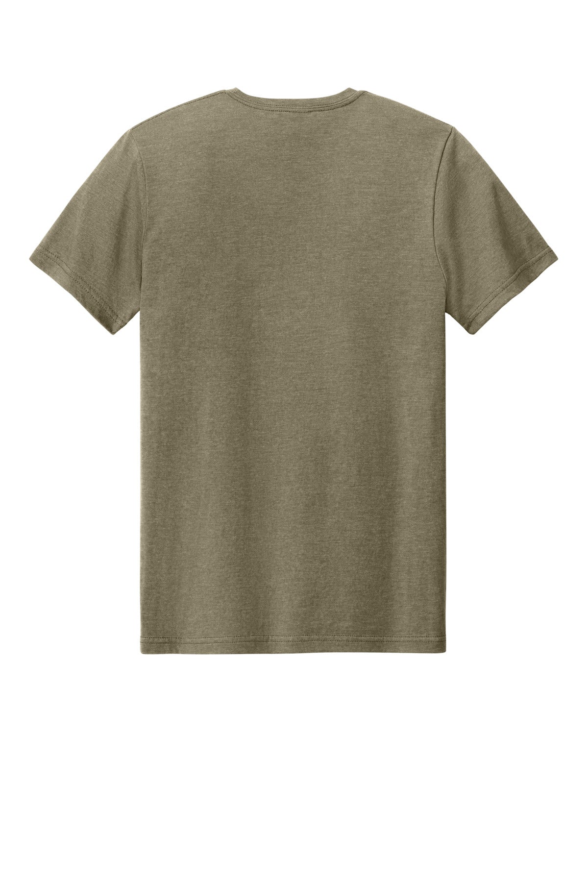 Rear View of DuneMist Gildan Softstyle CVC Tee 64000CVC