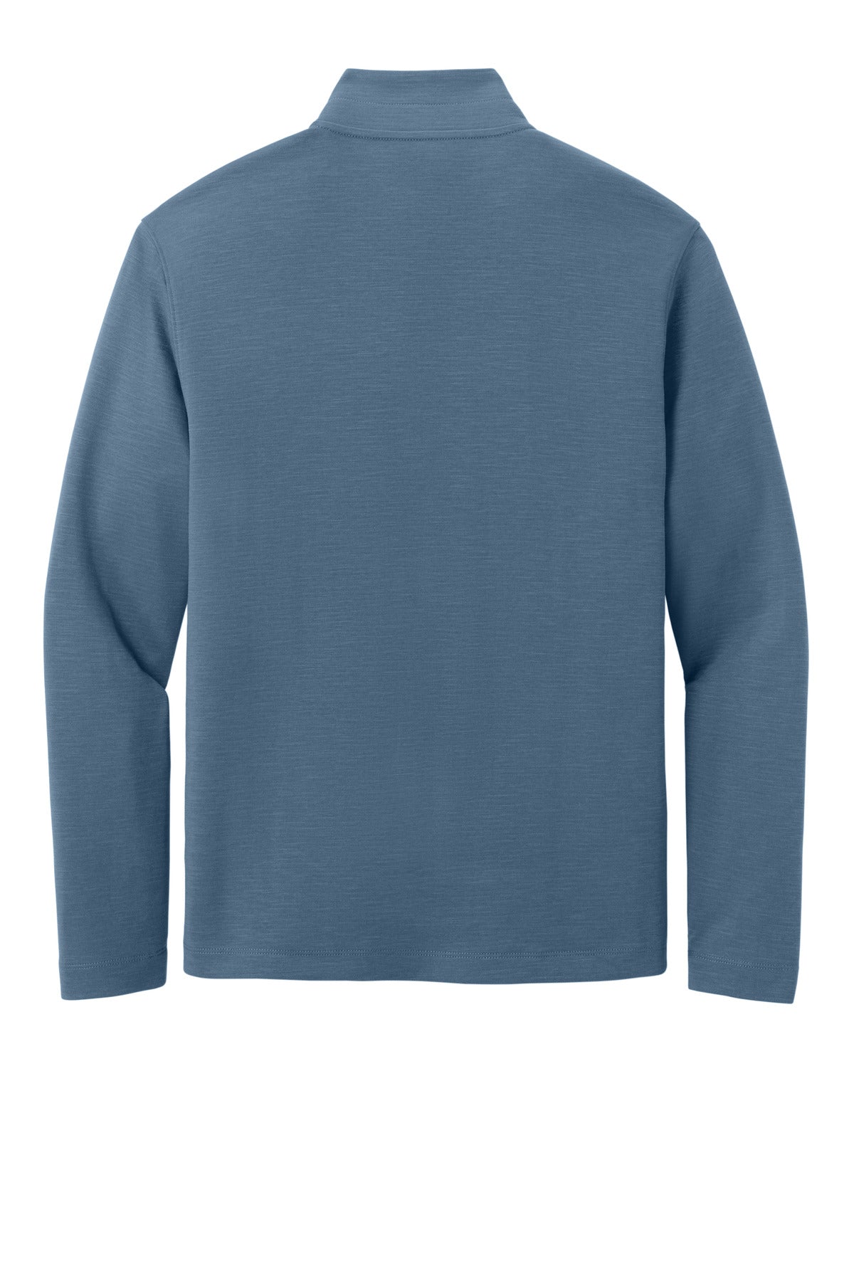 Rear View of DuskBlue Port Authority Breakwater 1/4-Zip Pullover K820