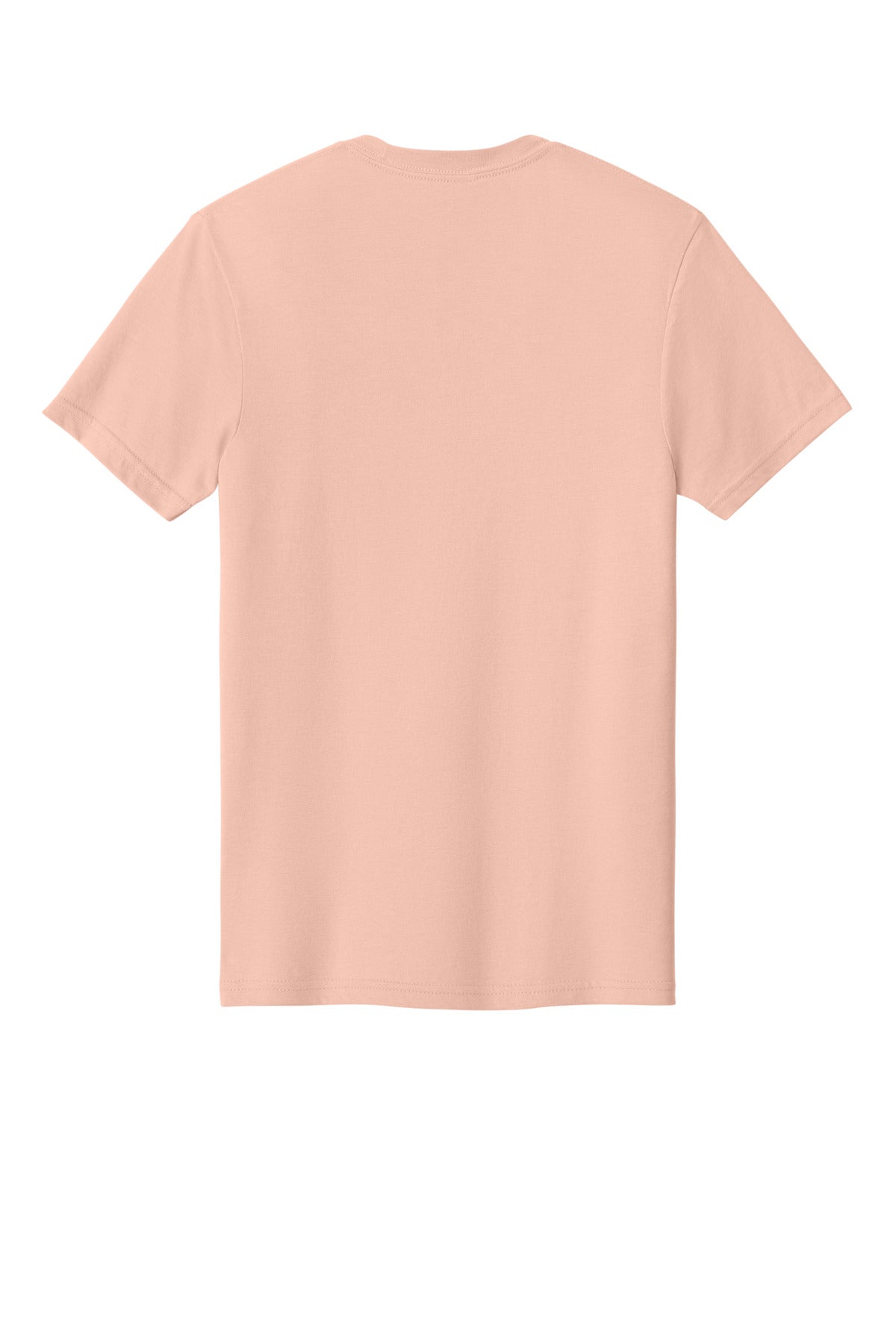Rear View of DustyRose Gildan Softstyle CVC Tee 64000CVC