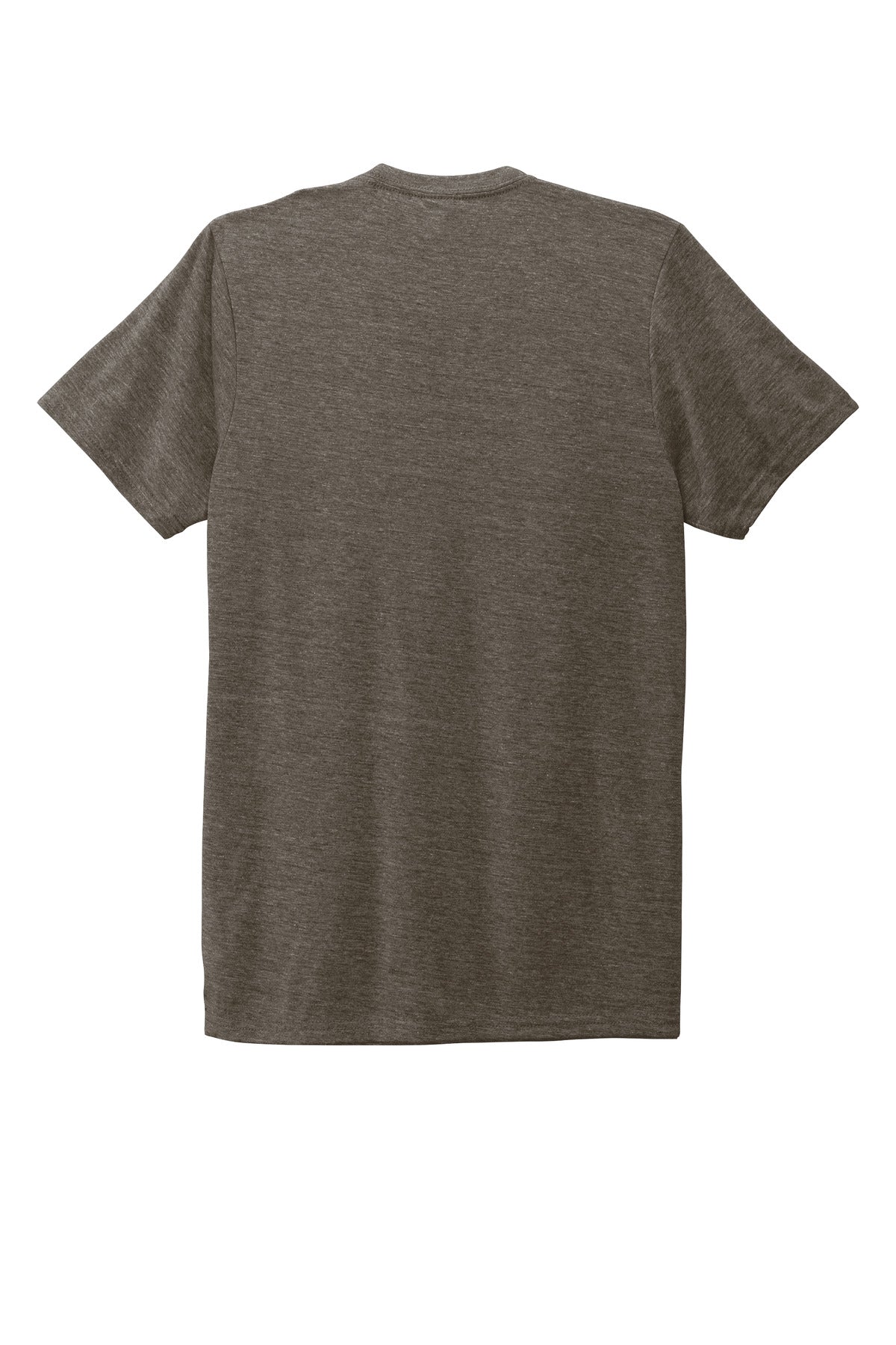 Rear View of EarthyBrwn Allmade Unisex Tri-Blend Tee AL2004