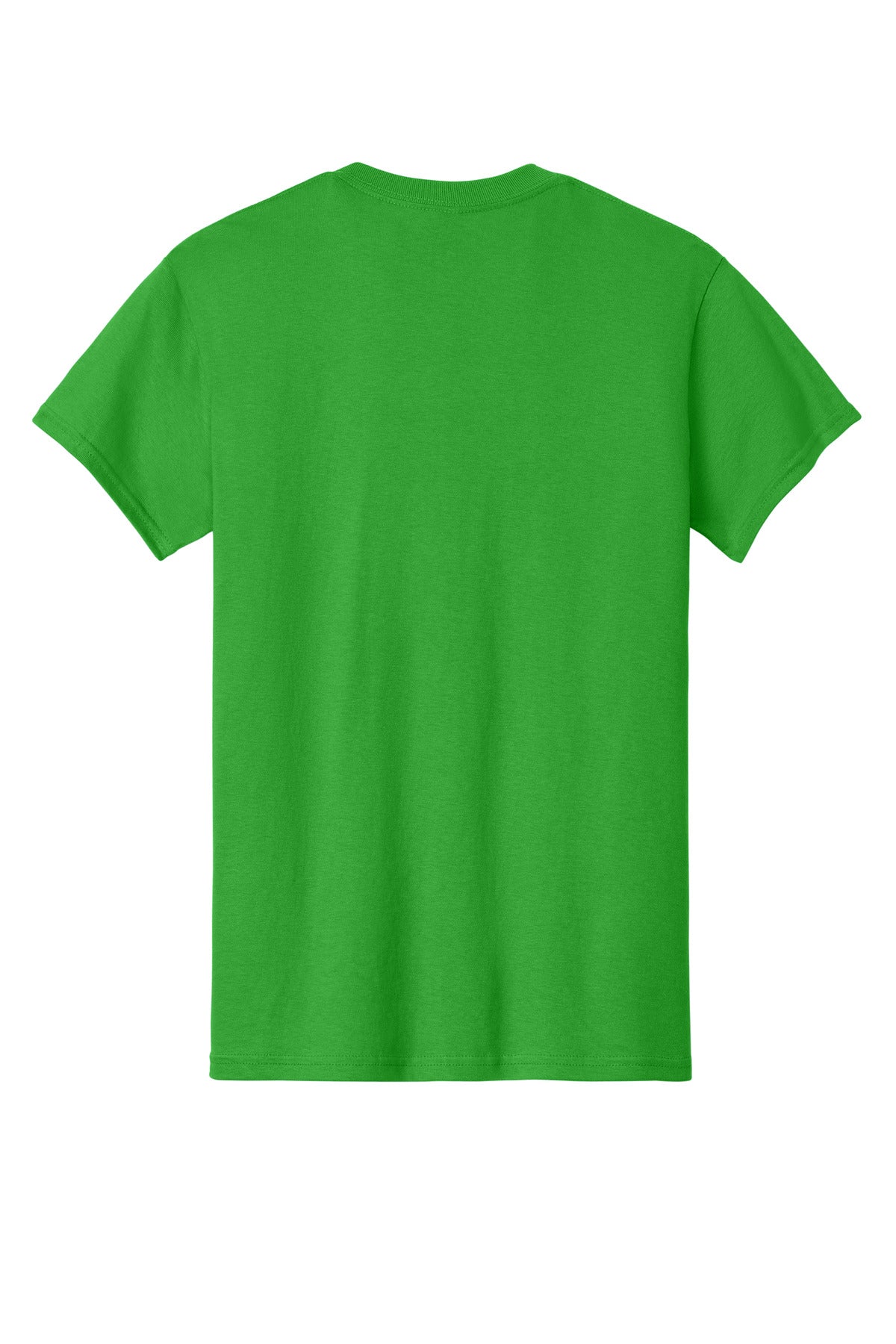 Rear View of ElecGreen Gildan - Heavy Cotton 100% Cotton T-Shirt. 5000