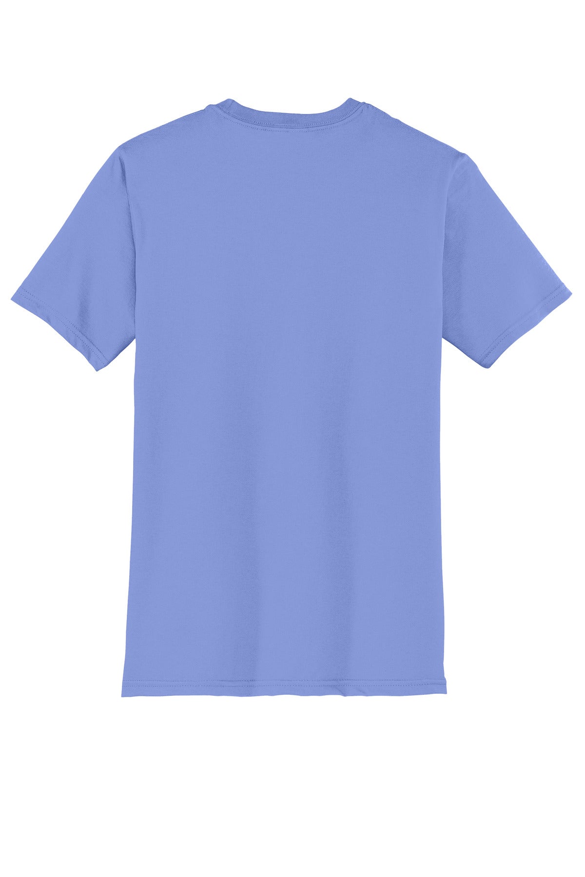 Rear View of ElecPurple District Very Important Tee . DT6000