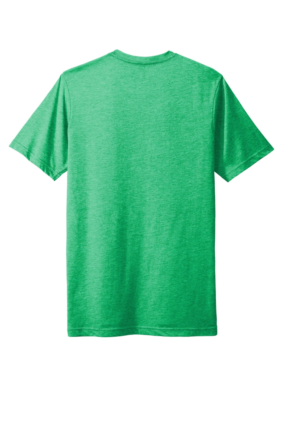 Rear View of Envy Next Level Apparel Adult Poly/Cotton Tee. NL6200