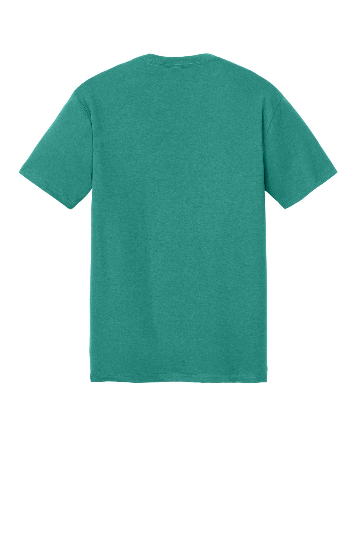 Rear View of EuclptusBl District Perfect Tri Tee. DM130