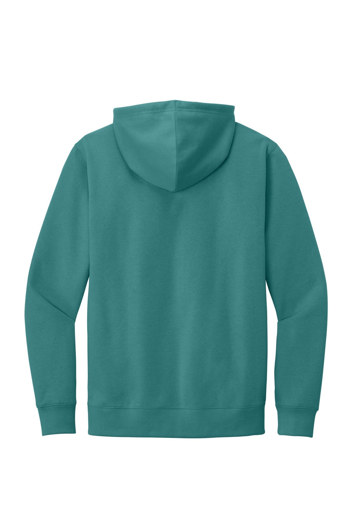Rear View of EuclptusBl District V.I.T. Fleece Hoodie DT6100