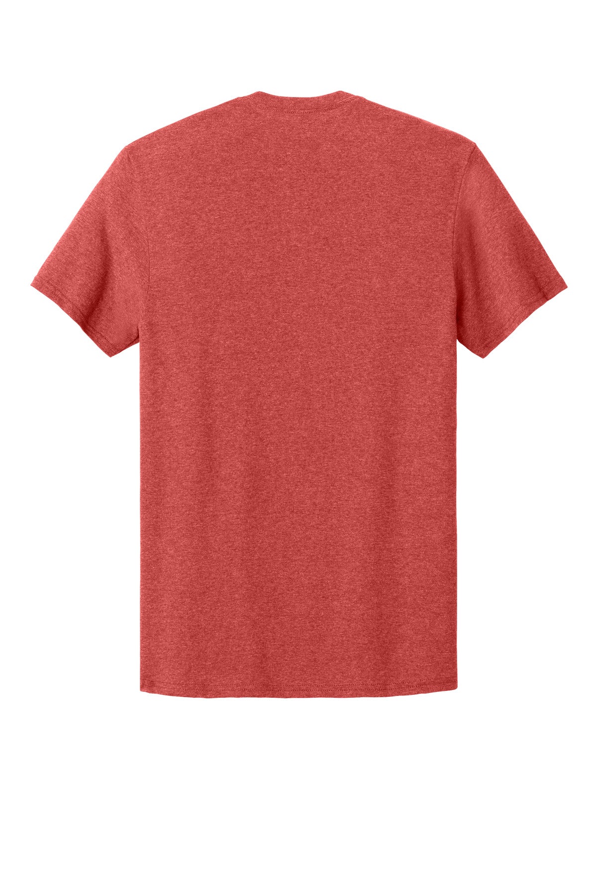 Rear View of FieryRdHt Jerzees Classics Unisex Cotton T-Shirt 363M
