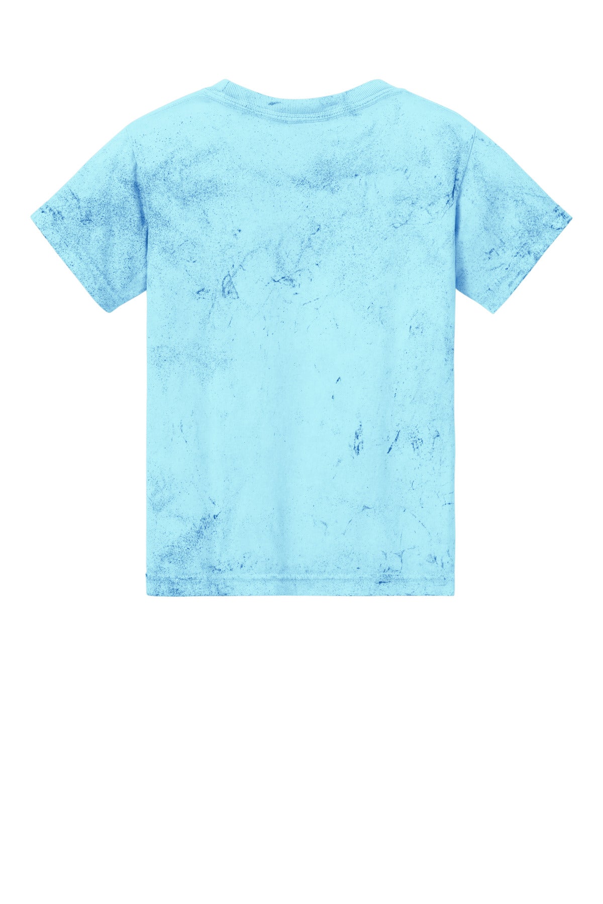 Rear View of FijiBlue Comfort Colors Youth Heavyweight Color Blast Tee 1745Y