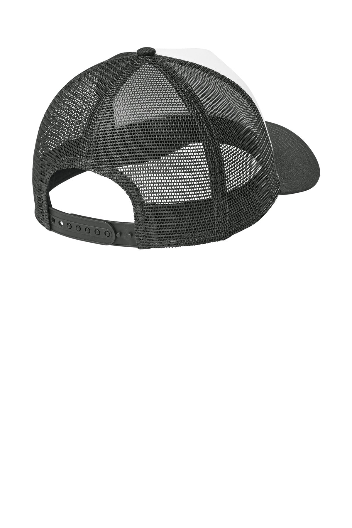 Rear View of FlgW/Gp/Gp New Era A-Frame Snapback Mesh Back Cap NE212