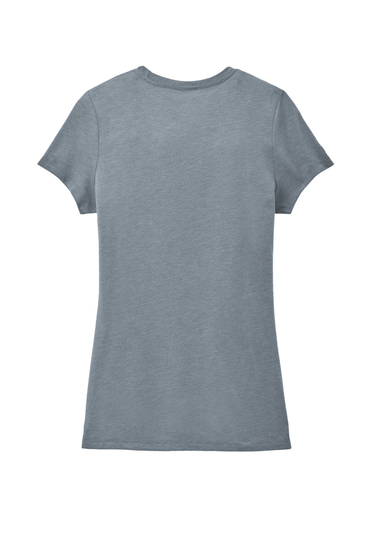 Rear View of FlntBluHtr District Women's Perfect Tri Tee. DM130L