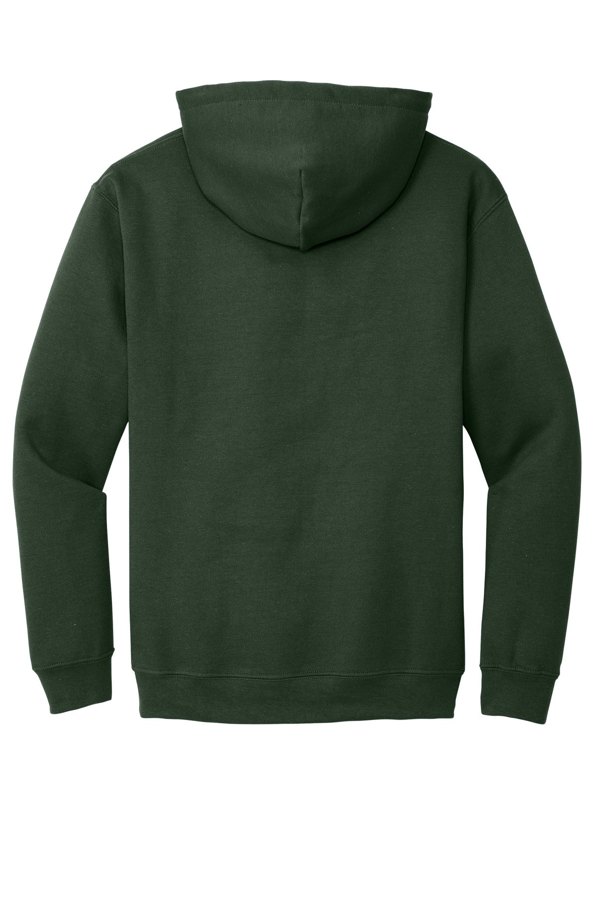 Rear View of Forest Gildan - Heavy Blend Hooded Sweatshirt. 18500