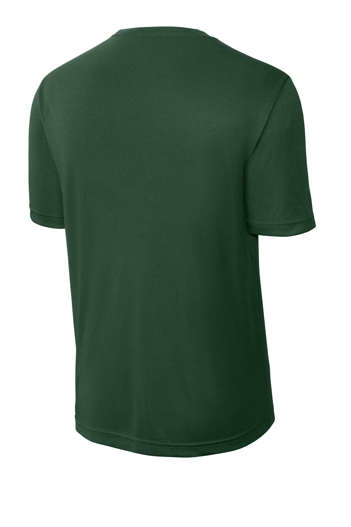Rear View of Forest Green Sport-Tek PosiCharge Competitor Tee. ST350