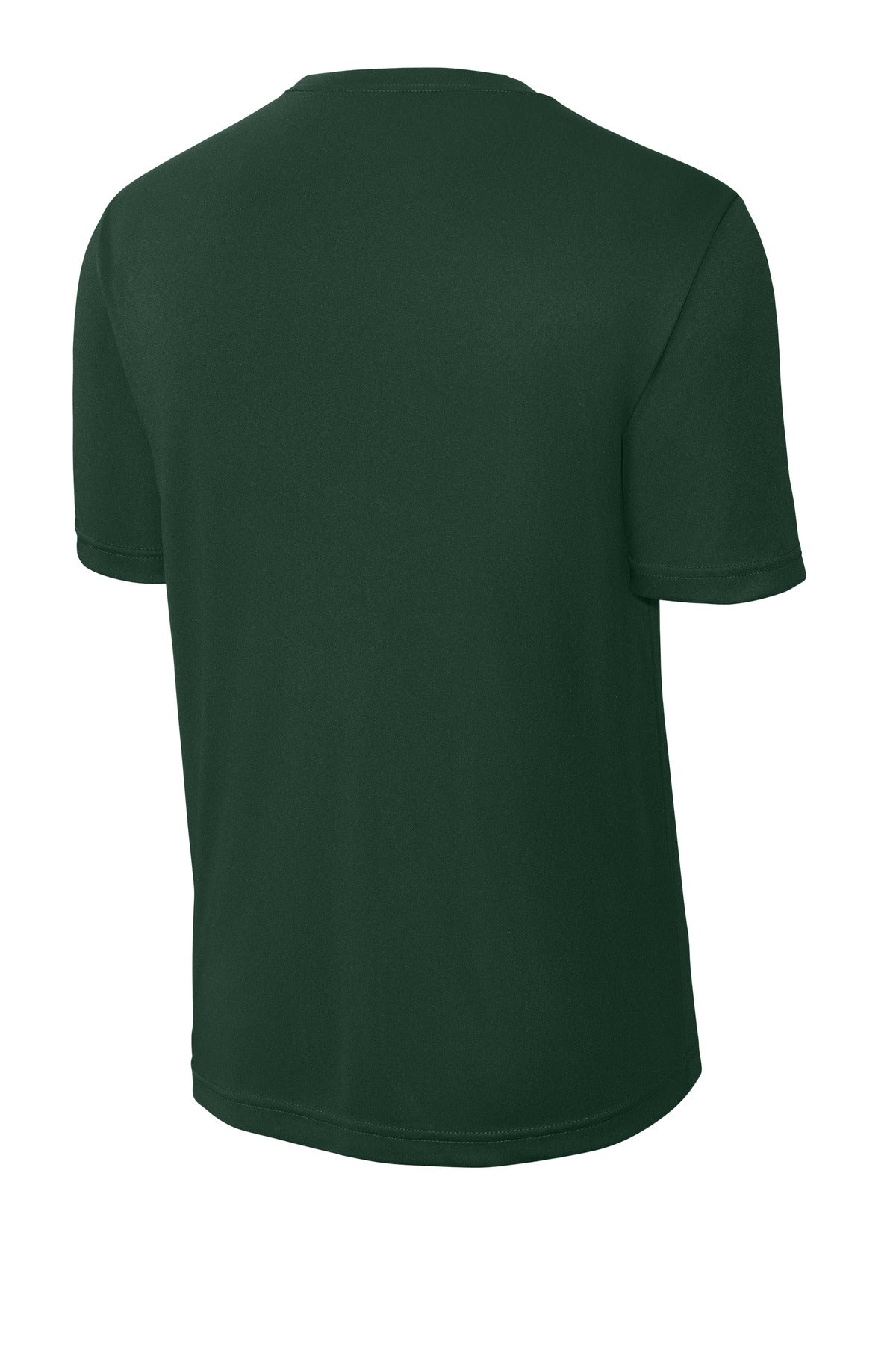 Rear View of Forest Green Sport-Tek PosiCharge Competitor Tee. ST350