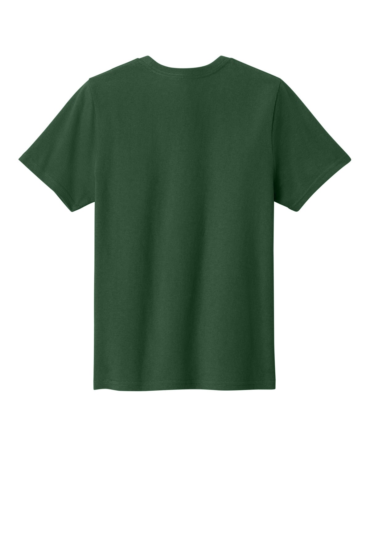 Rear View of ForestGrn Port & Co Youth Easy Cotton Tee PC43Y