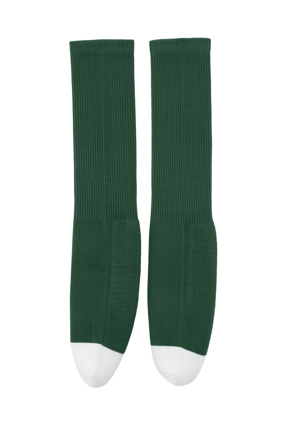 Rear View of ForestGrn Sport-Tek All Sport OTC Socks STA05