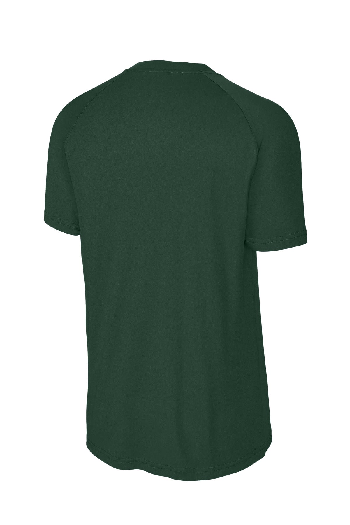 Rear View of ForestGrn Sport-Tek PosiCharge Competitor 2-Button Henley ST359