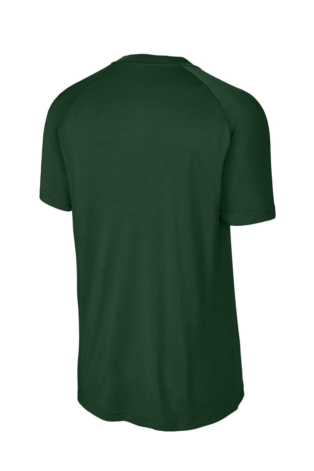 Rear View of ForestGrn Sport-Tek PosiCharge Competitor 2-Button Henley ST359