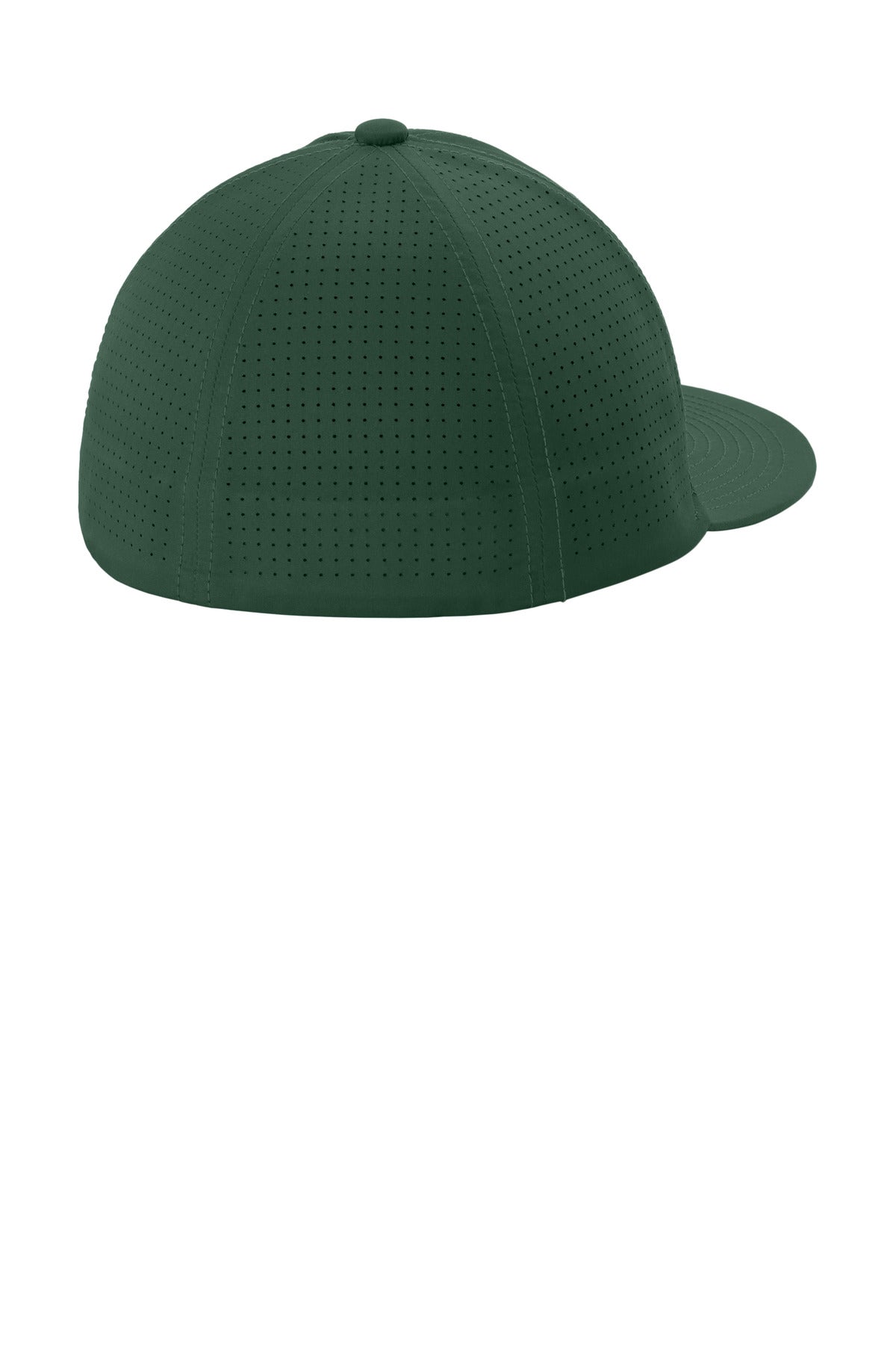 Rear View of ForestGrn Sport-Tek Pro-Cut Stretch-Tek Cap STC64