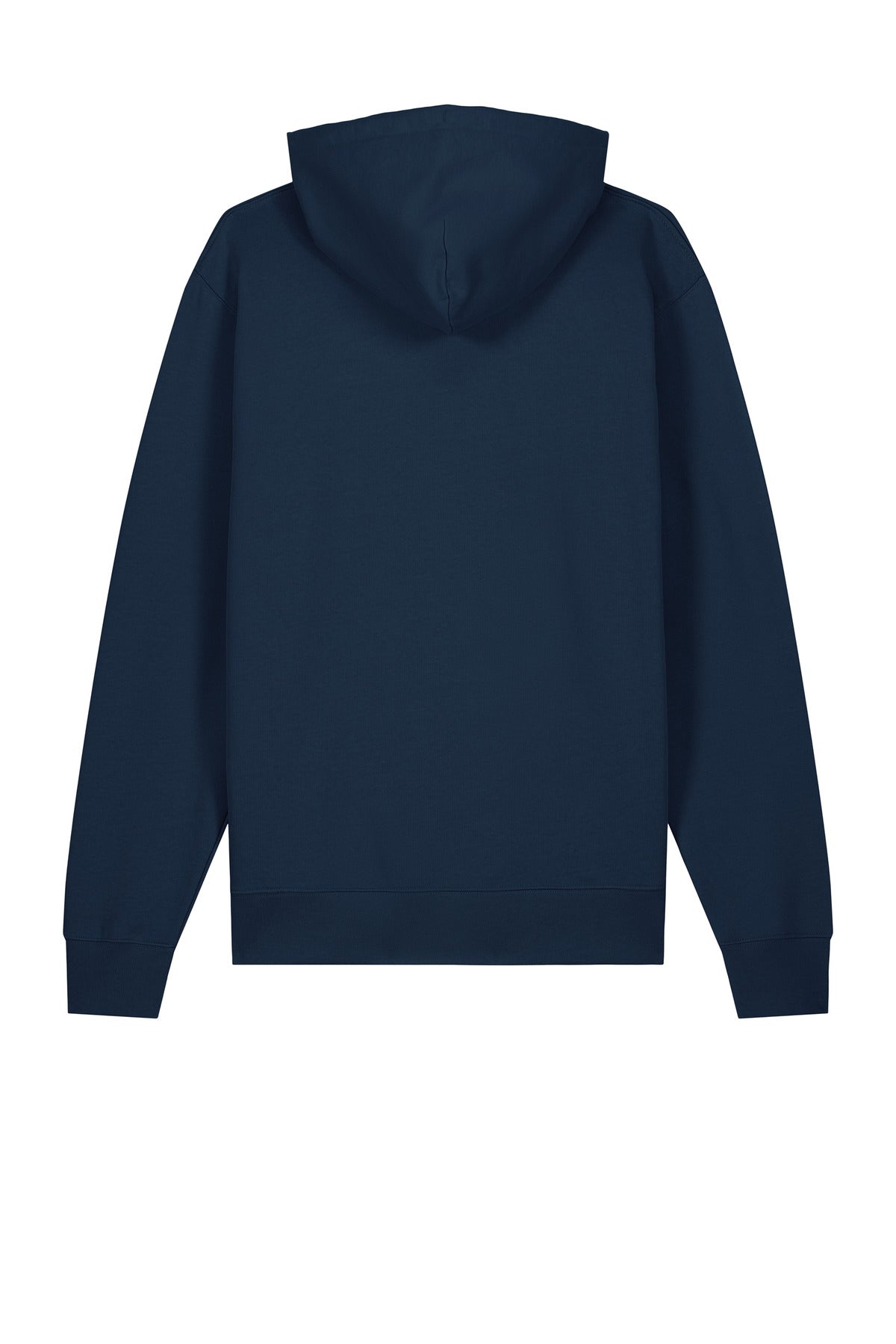 Rear View of FrenchNavy Stanley/Stella Unisex Cruiser 2.0 Hooded Sweatshirt SXU003