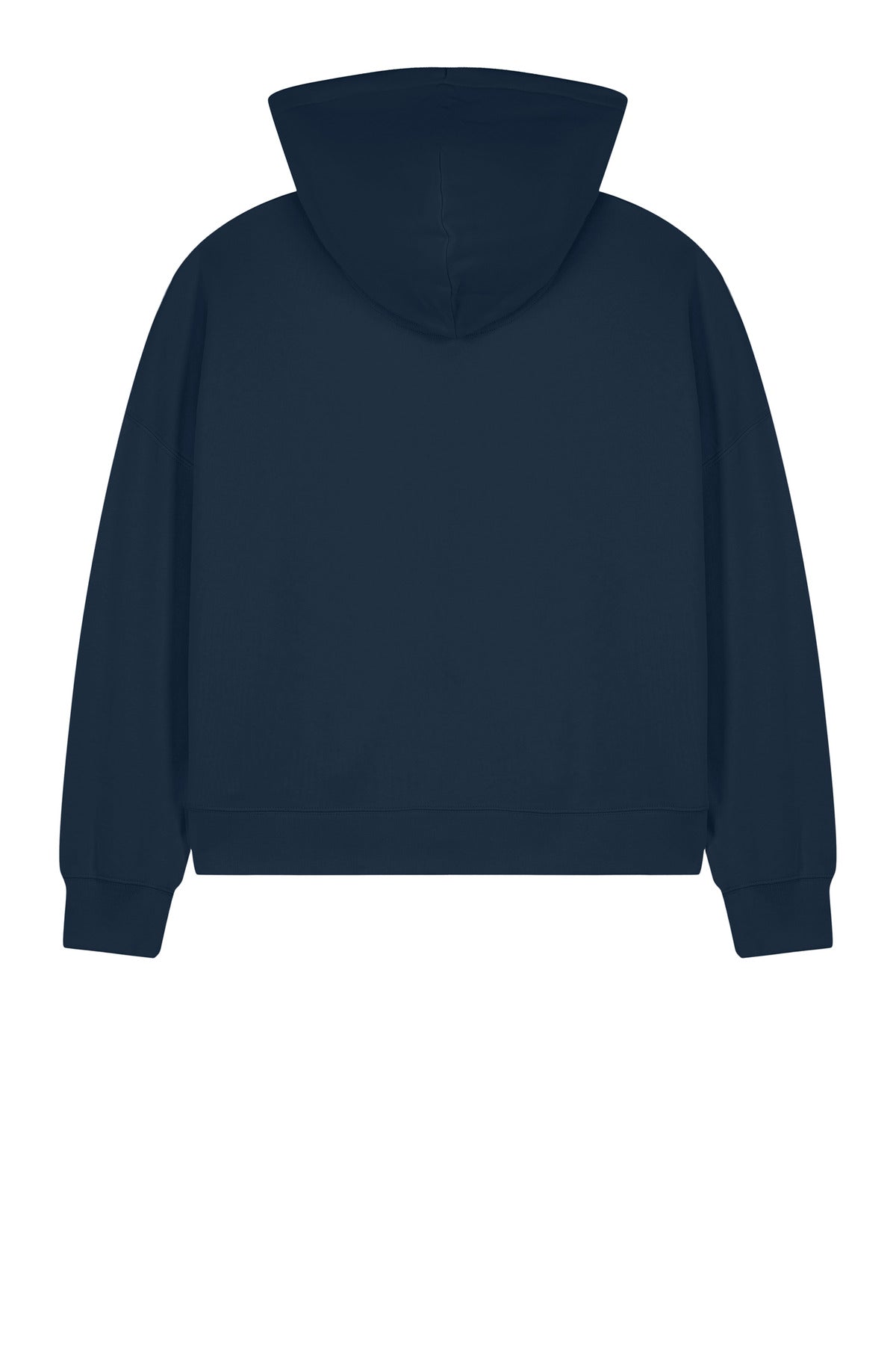 Rear View of FrenchNavy Stanley/Stella Women's Stella Ida Full-Zip Hooded Sweatshirt SXW037