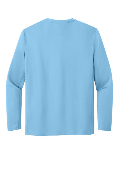 Rear View of FreshWtrBl Carhartt Force Sun Defender Long Sleeve T-Shirt CT106972