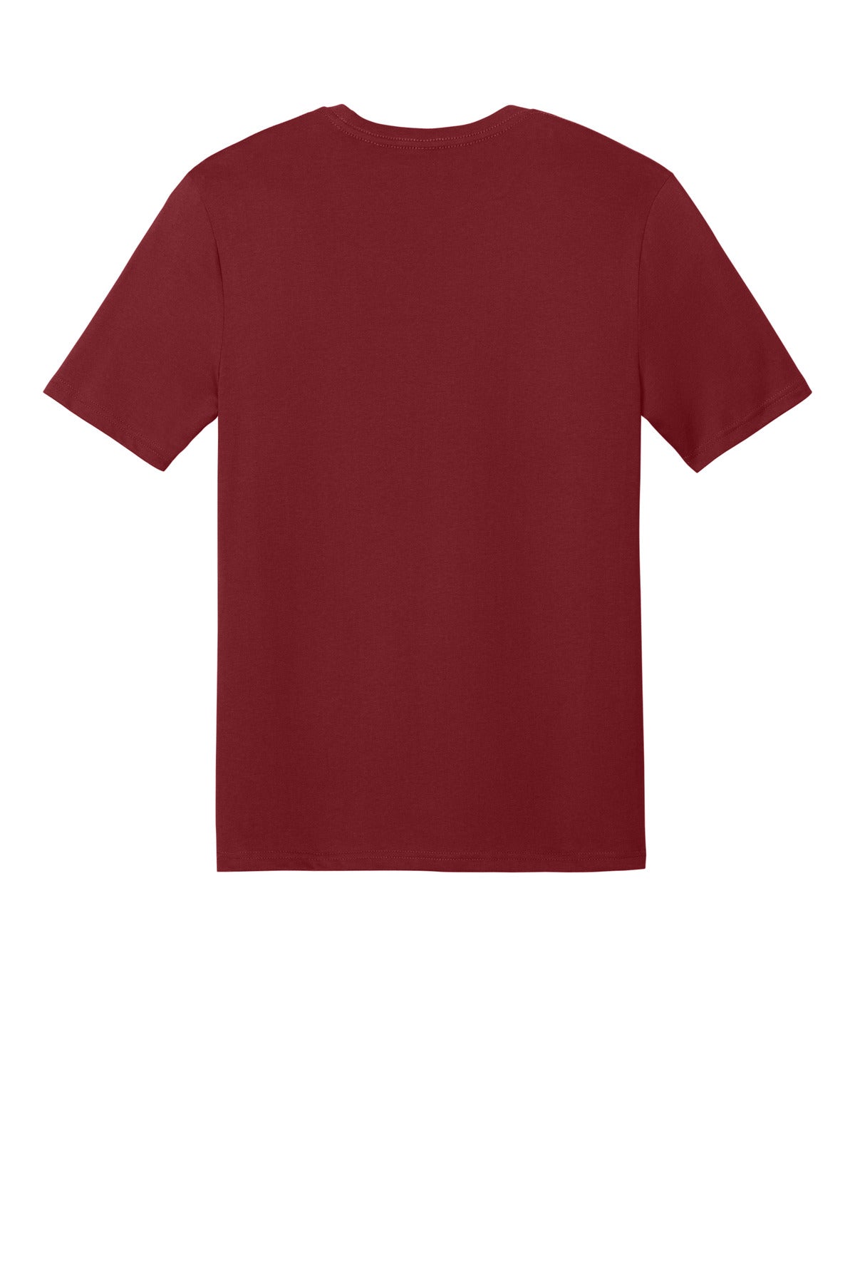 Rear View of Garnet District Perfect Weight CVC Tee DT184