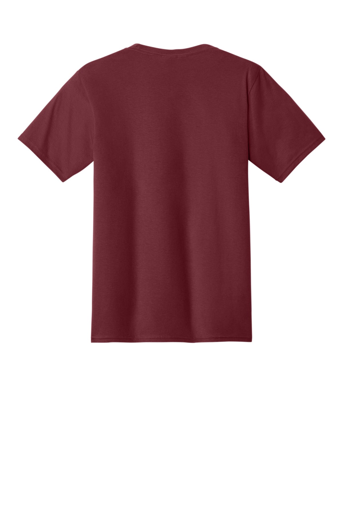 Rear View of Garnet Port & Co Fan Favorite Tee. PC450