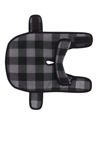 Rear View of G/BkBfflCk Port Authority Pet Fleece Jacket PE100