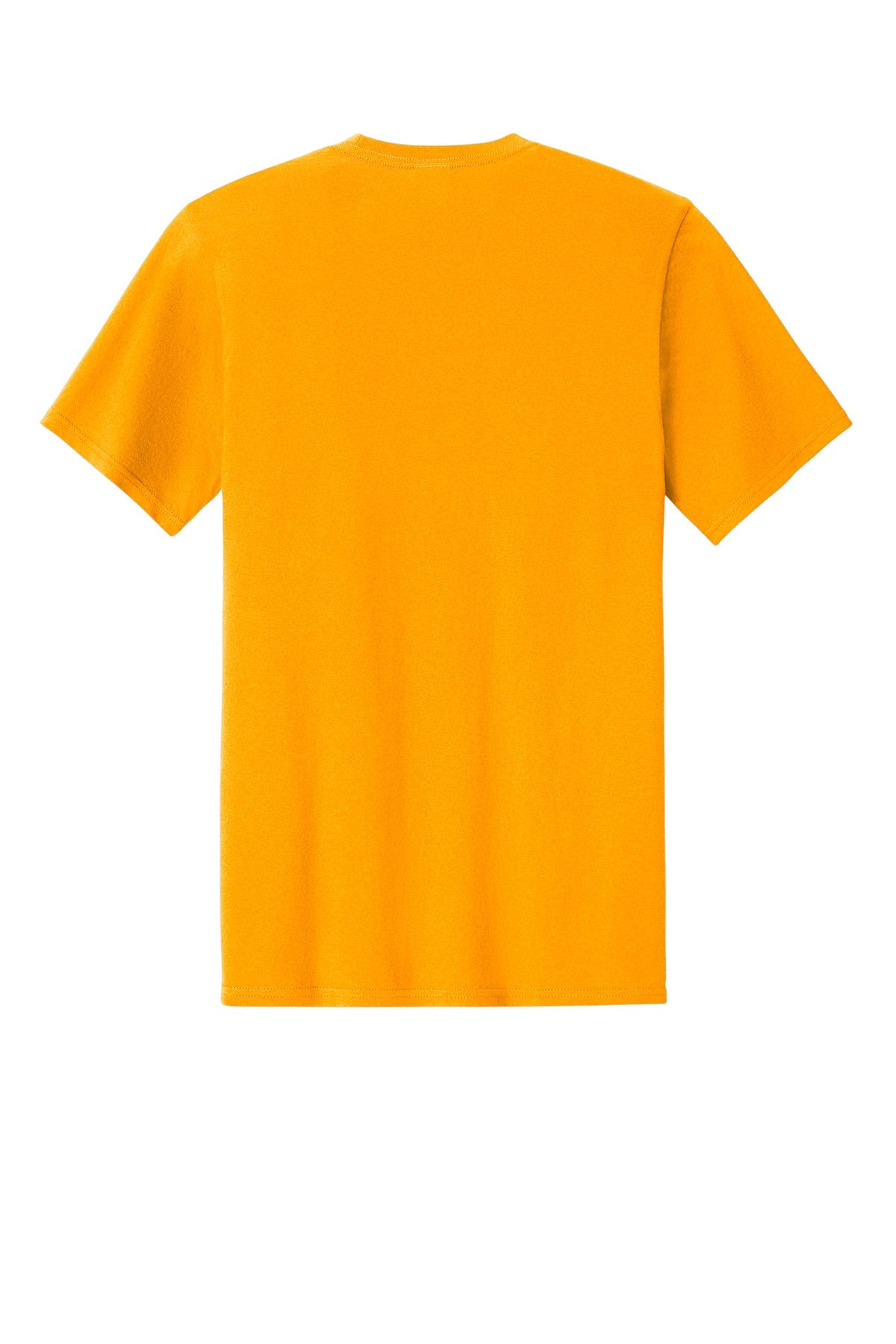 Rear View of Gold Port & Co Easy Cotton Tee PC43