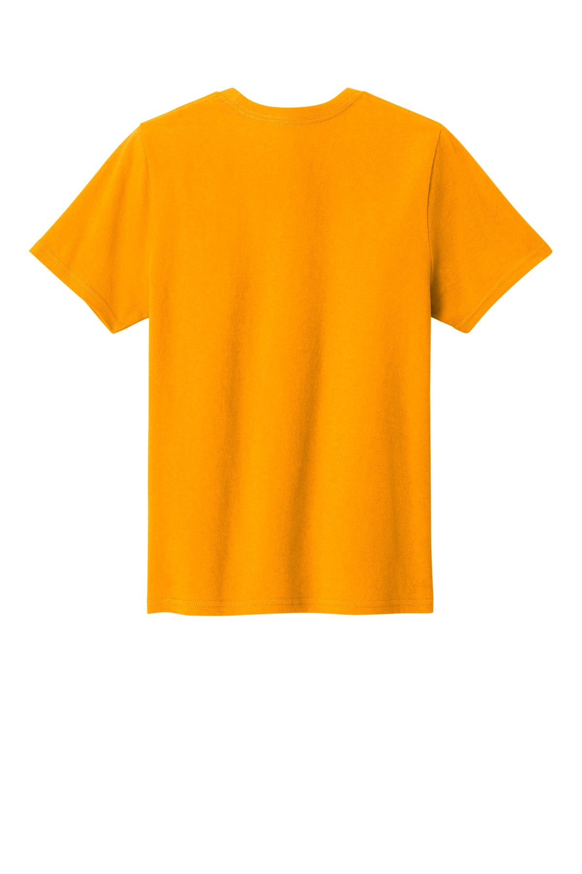 Rear View of Gold Port & Co Youth Easy Cotton Tee PC43Y