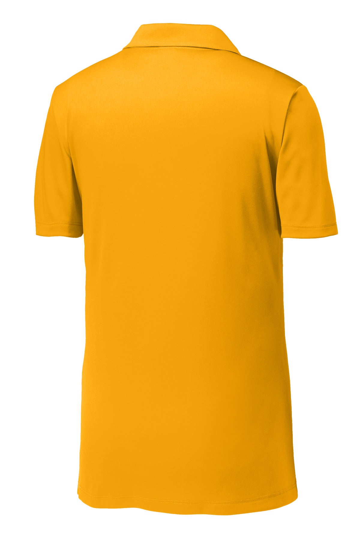 Rear View of Gold Sport-Tek PosiCharge Competitor Polo. ST550