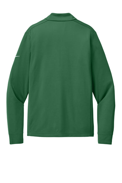 Rear View of GorgeGreen Nike Essential 1/2-Zip Cover-Up NKHM8036