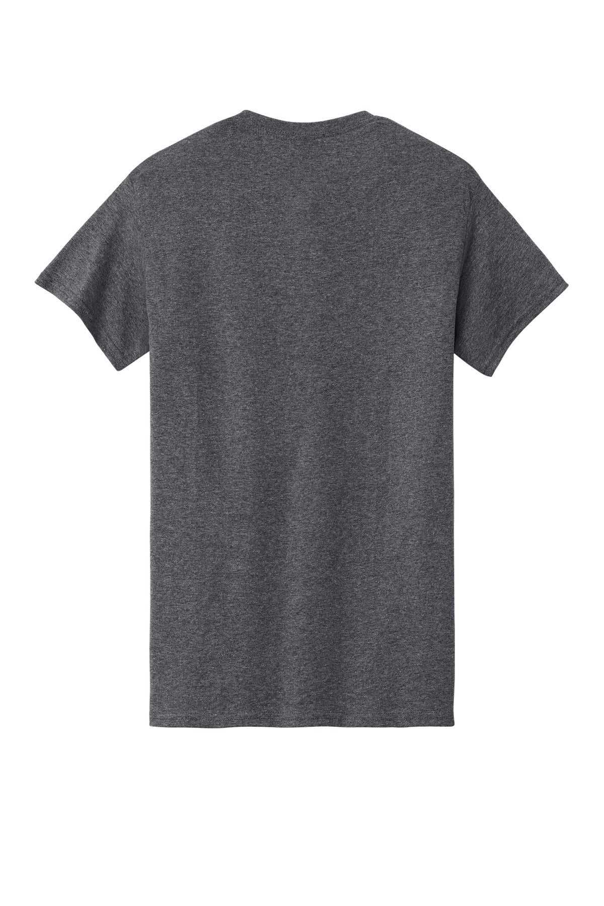 Rear View of GphHeather Gildan - Heavy Cotton 100% Cotton T-Shirt. 5000