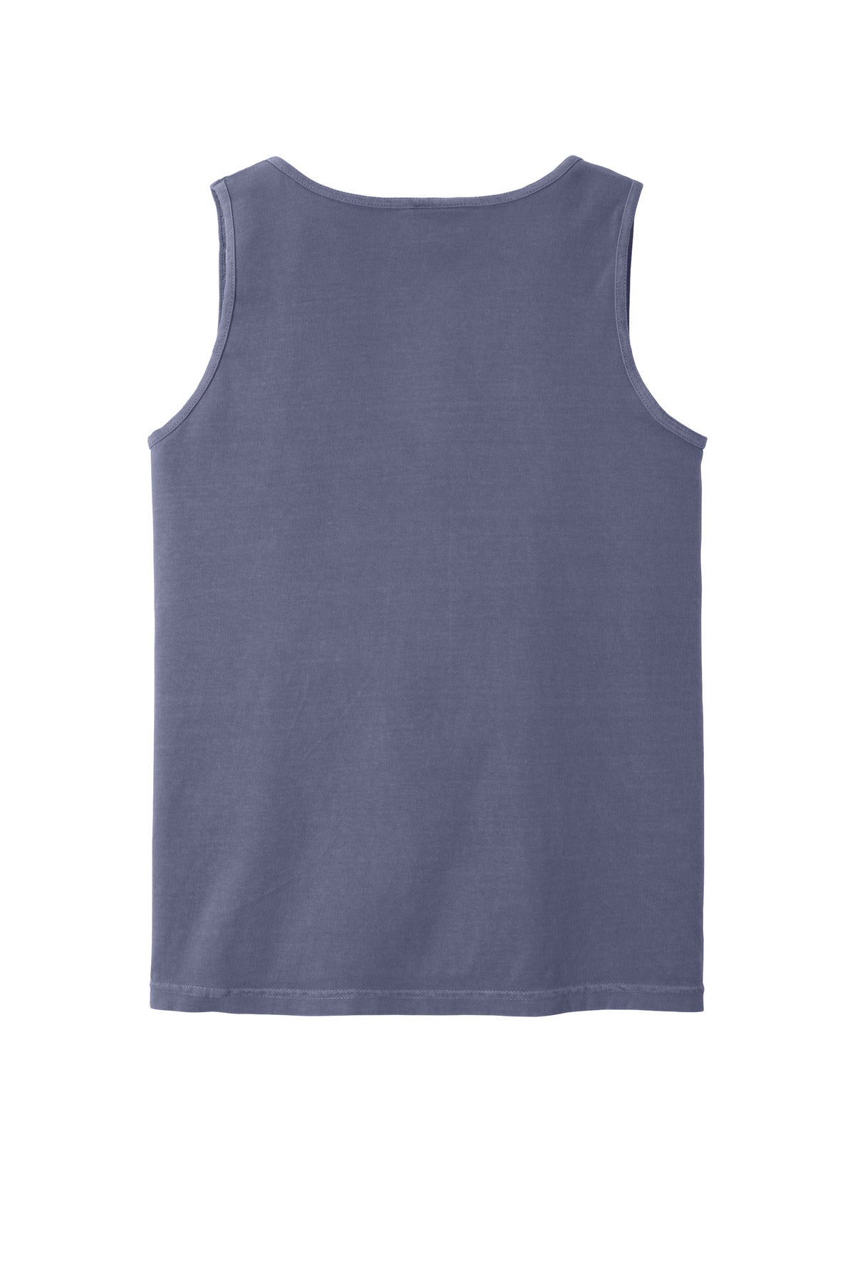 Rear View of Grape COMFORT COLORS Heavyweight Ring Spun Tank Top. 9360