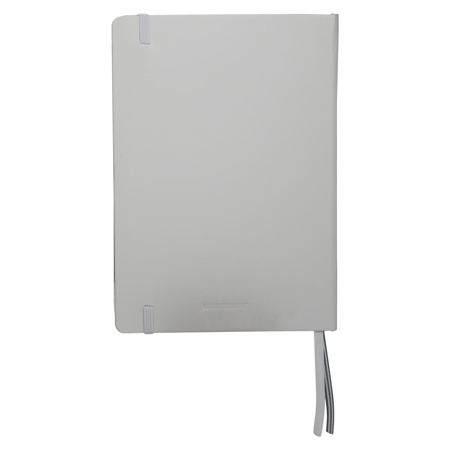 Rear View of Gray LEUCHTTURM1917 5.75" x 8.25" Hardcover Notebook plain