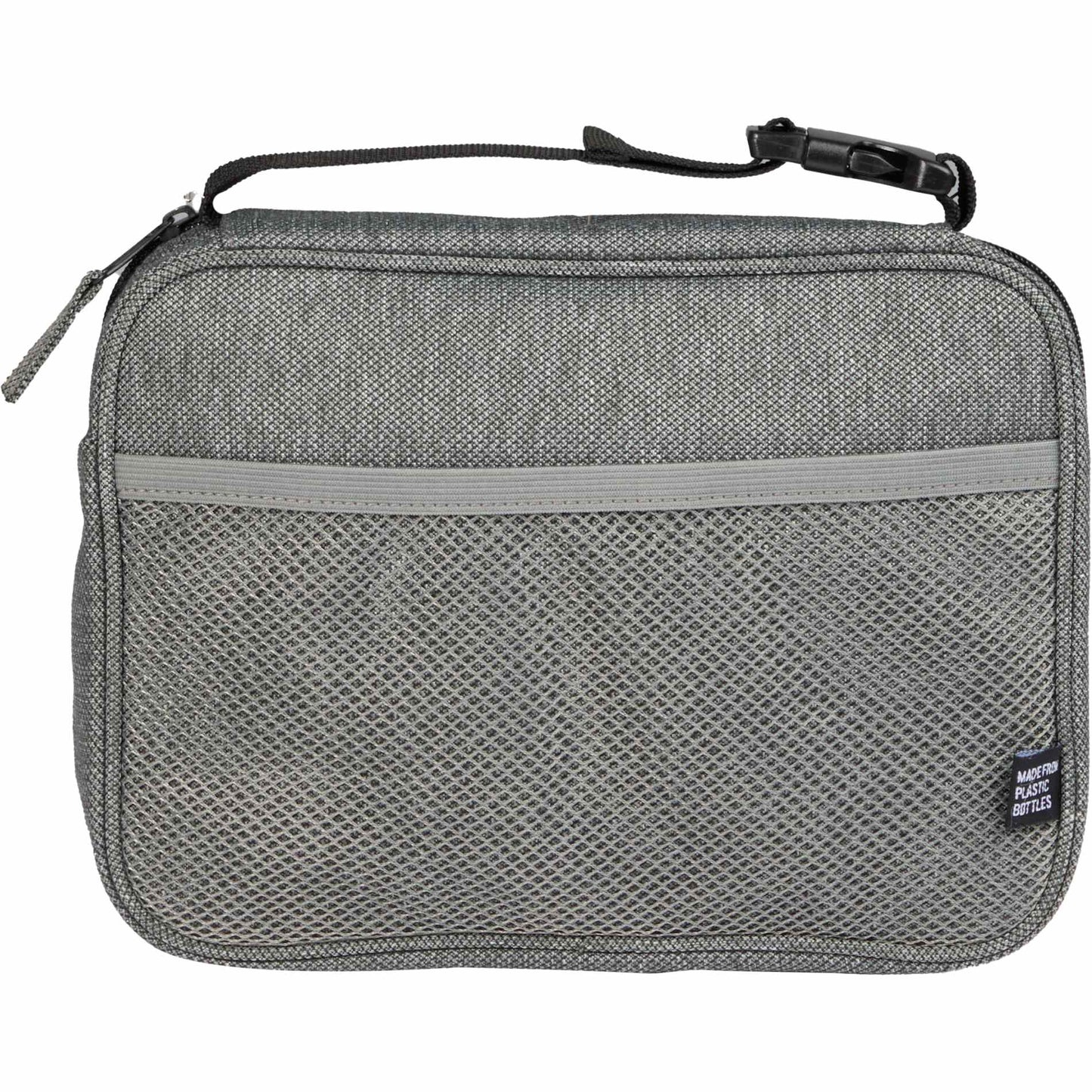 Rear View of Gray Vila Recycled Travel Organizer plain