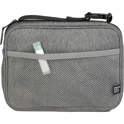 Rear View of Gray Vila Recycled Travel Organizer plain