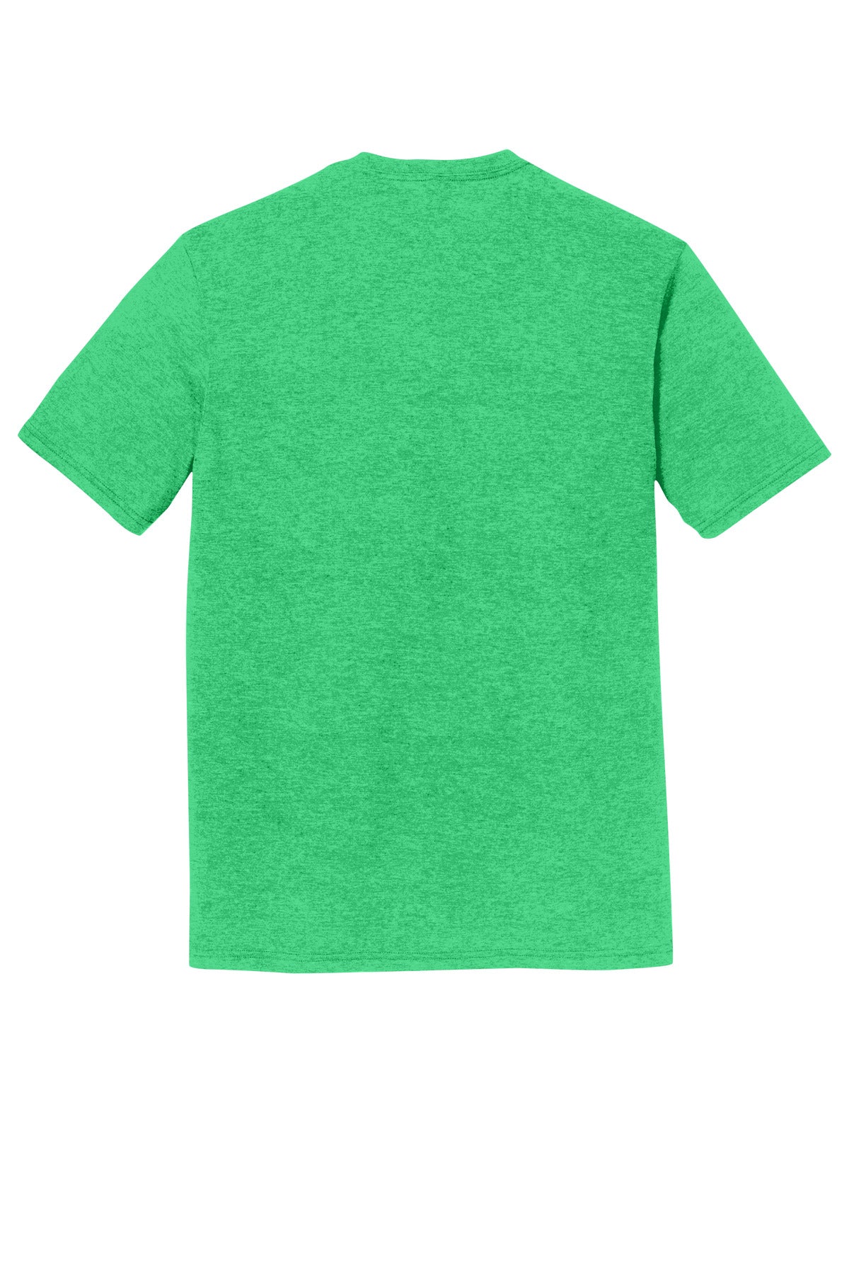 Rear View of GreenFrost District Perfect Tri DTG Tee DM130DTG