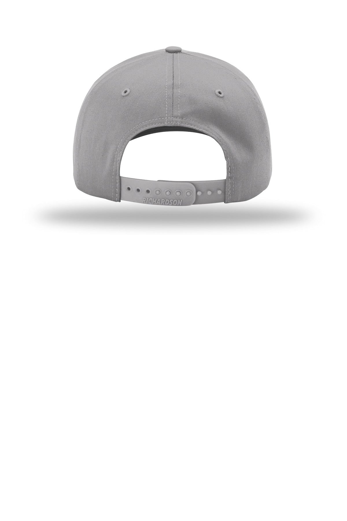 Rear View of Grey Richardson Pro Twill Snapback 212