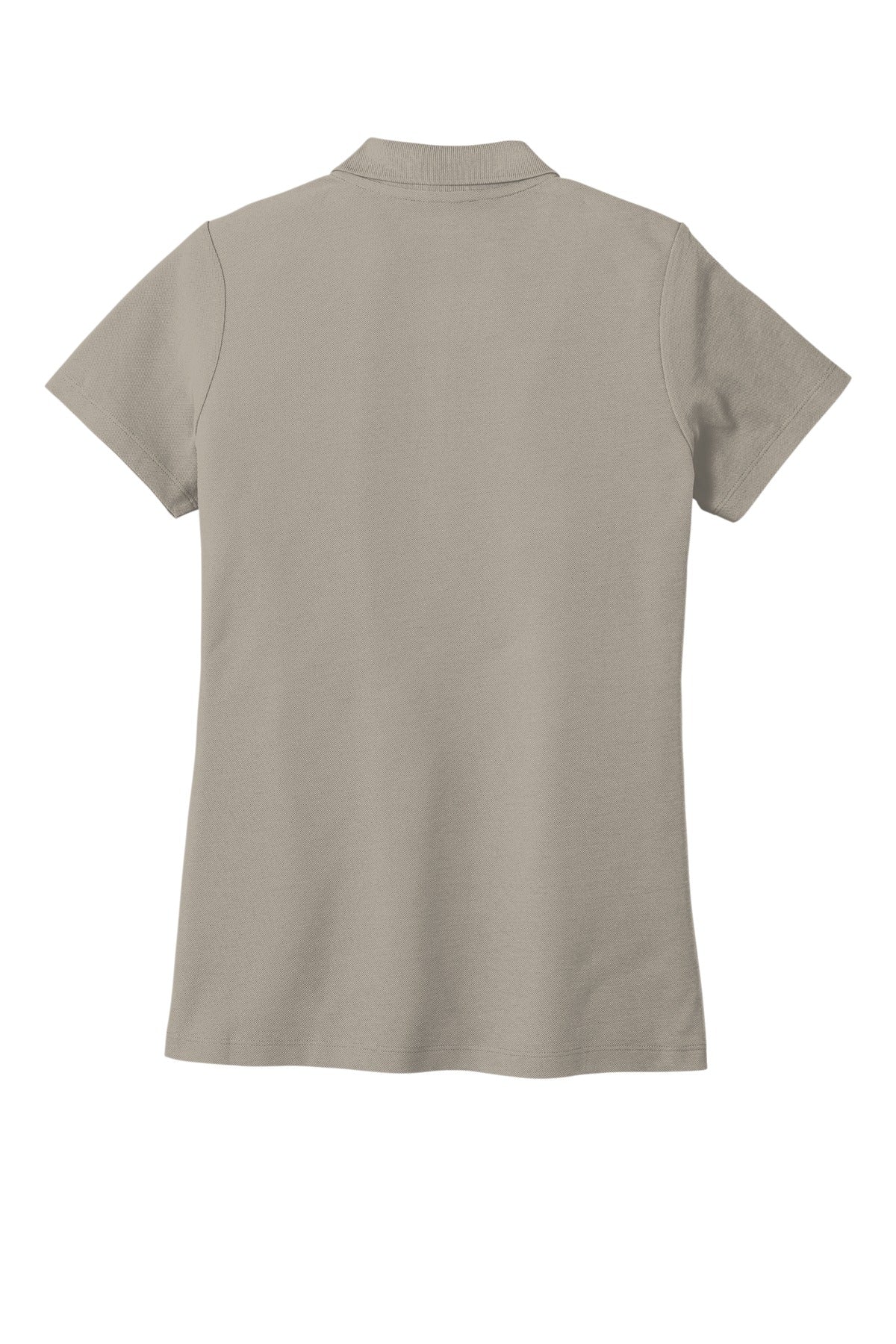 Rear View of GustyGrey Port Authority Women's SuperPro React Polo. LK810